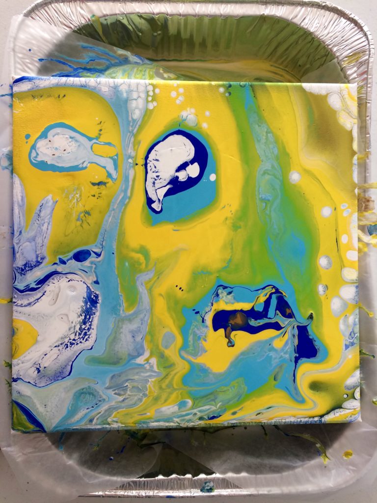 Pour painting